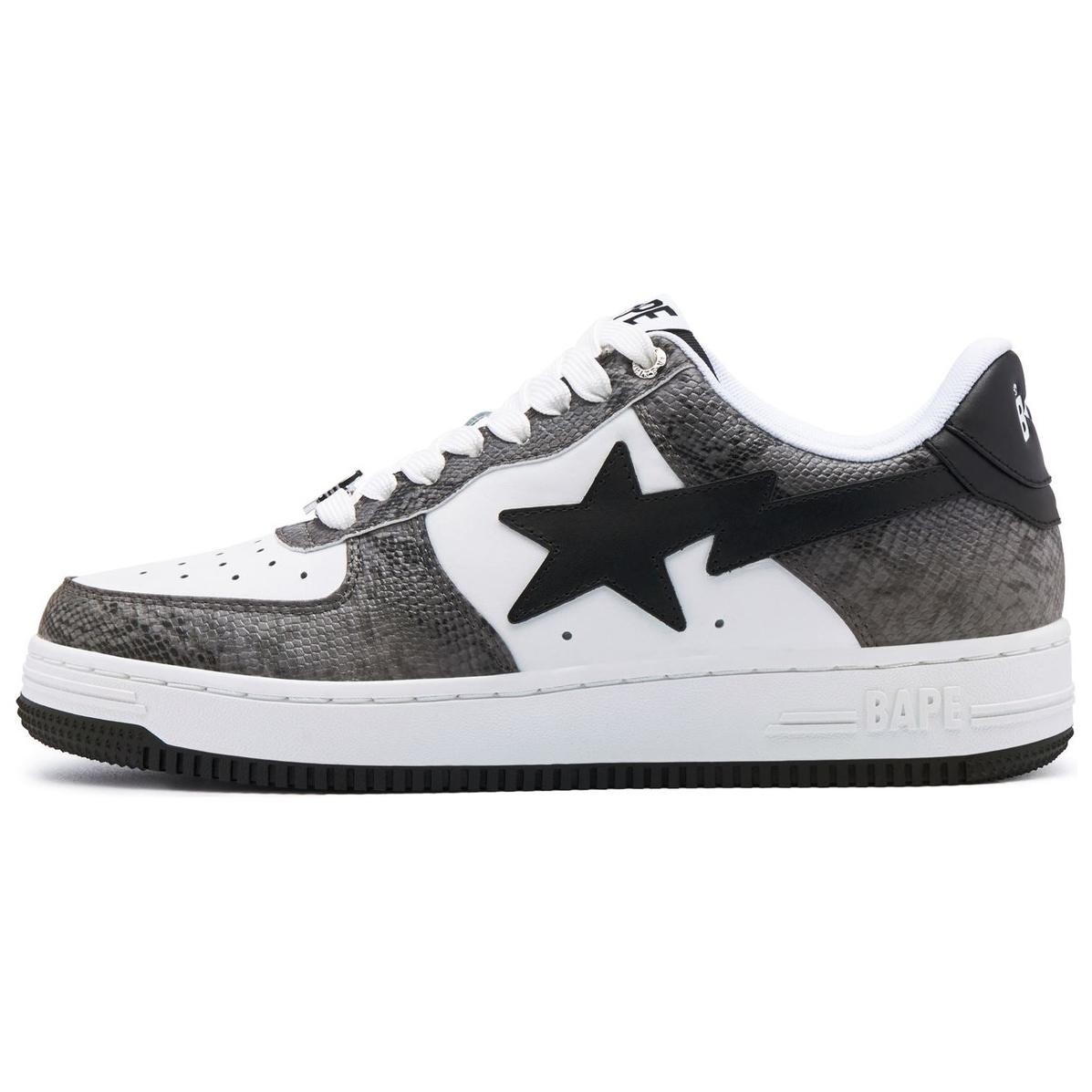 Sta Black Snakeskin A Bathing Ape