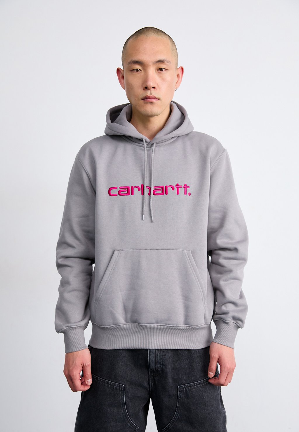 

Толстовка HOODED - Hoodie Carhartt WIP, серый