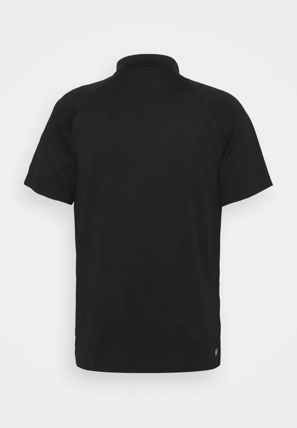 Классическая теннисная рубашка-поло Lacoste Sport, Black — фото 2