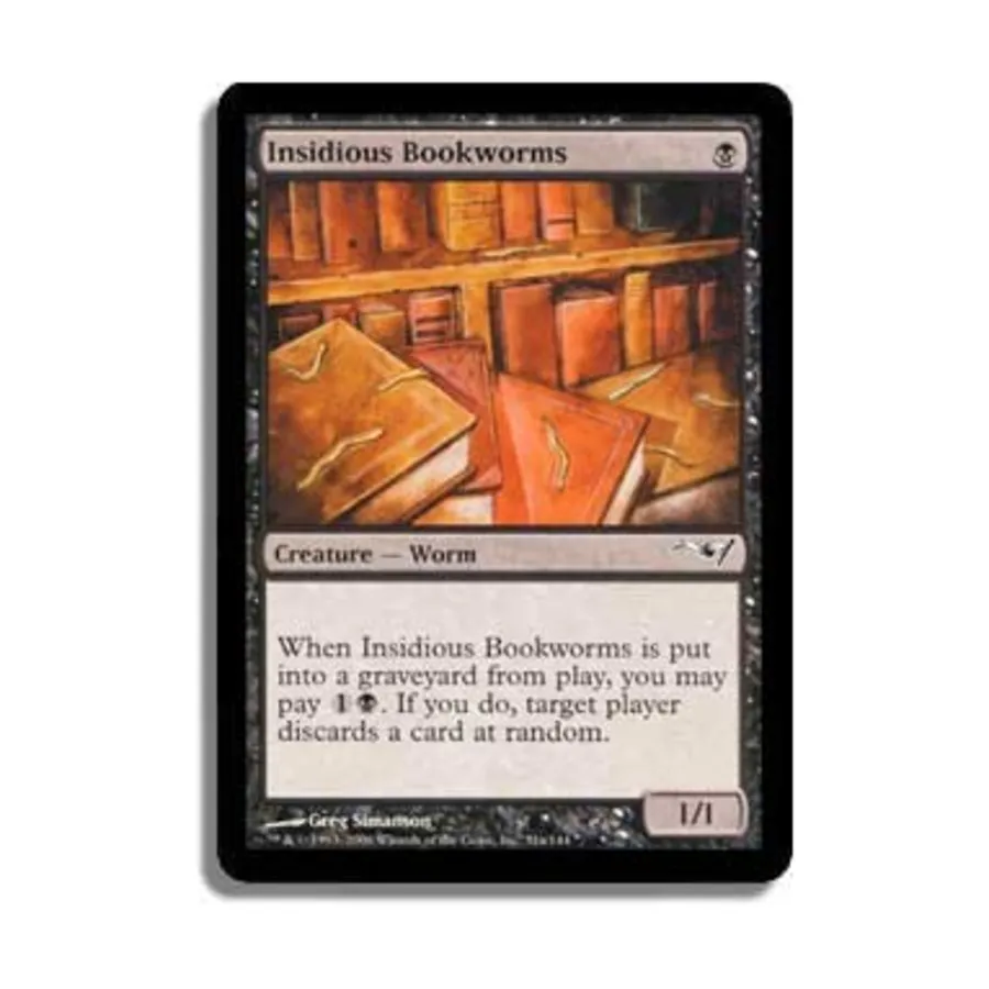 

CCG Коварные книжные черви (К), MTG - Coldsnap Theme Deck Reprints