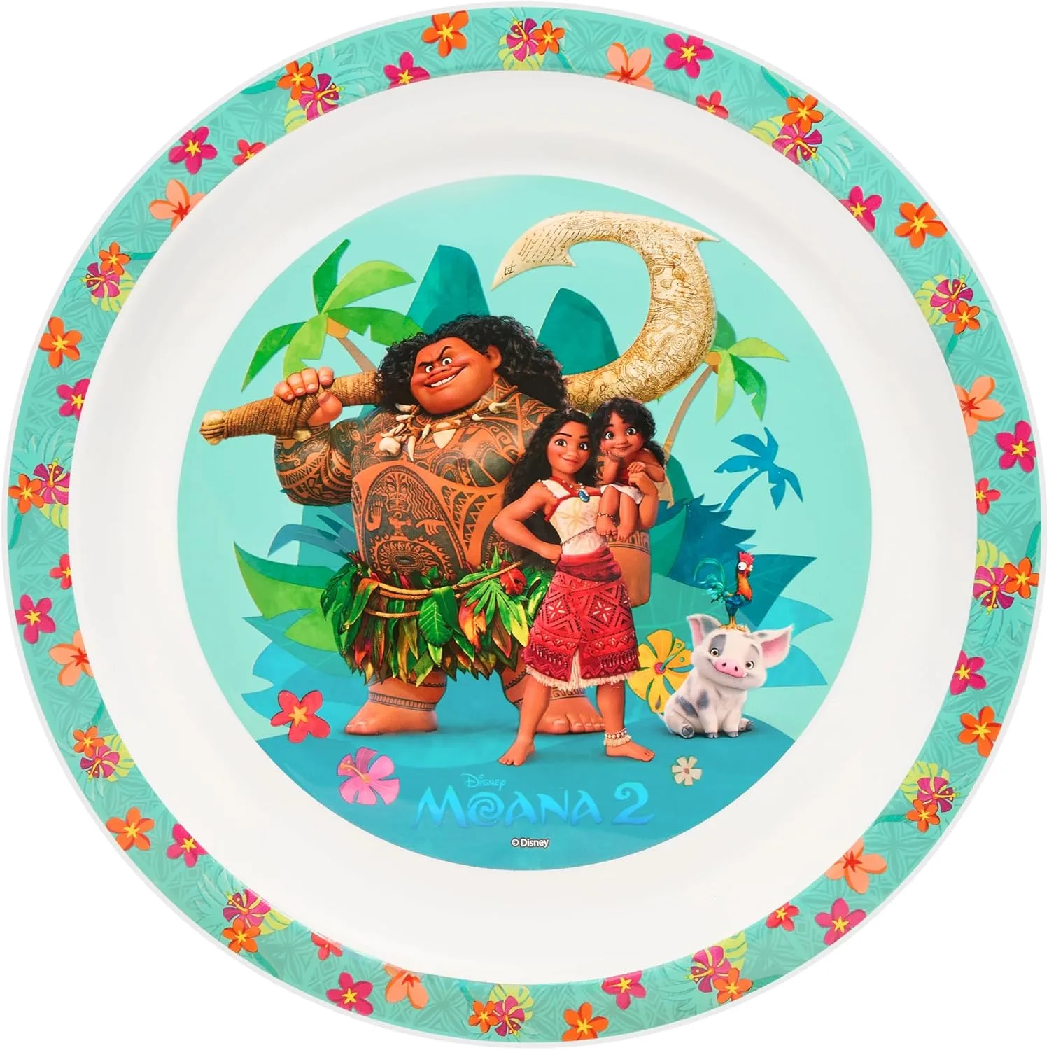 Детский обеденный набор Disney Moana 2-3 предмета от Polar Gear, тарелки и миска с кружкой — фото 4
