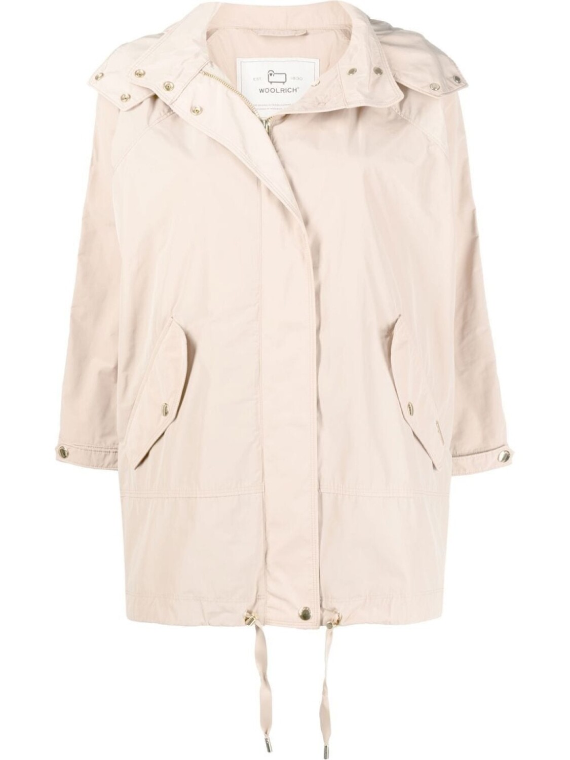 

Woolrich парка на молнии, нейтральный цвет