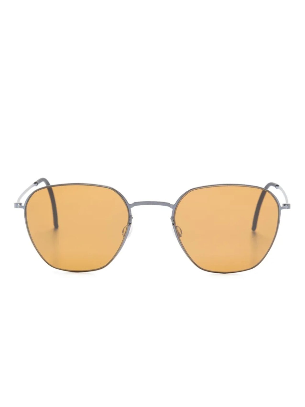 

Солнцезащитные очки 8810 в круглой оправе Lindberg, серебряный