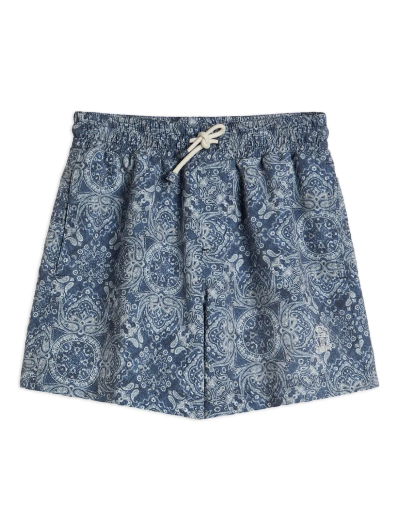 

Brunello Cucinelli Kids плавки-шорты с принтом пейсли, синий