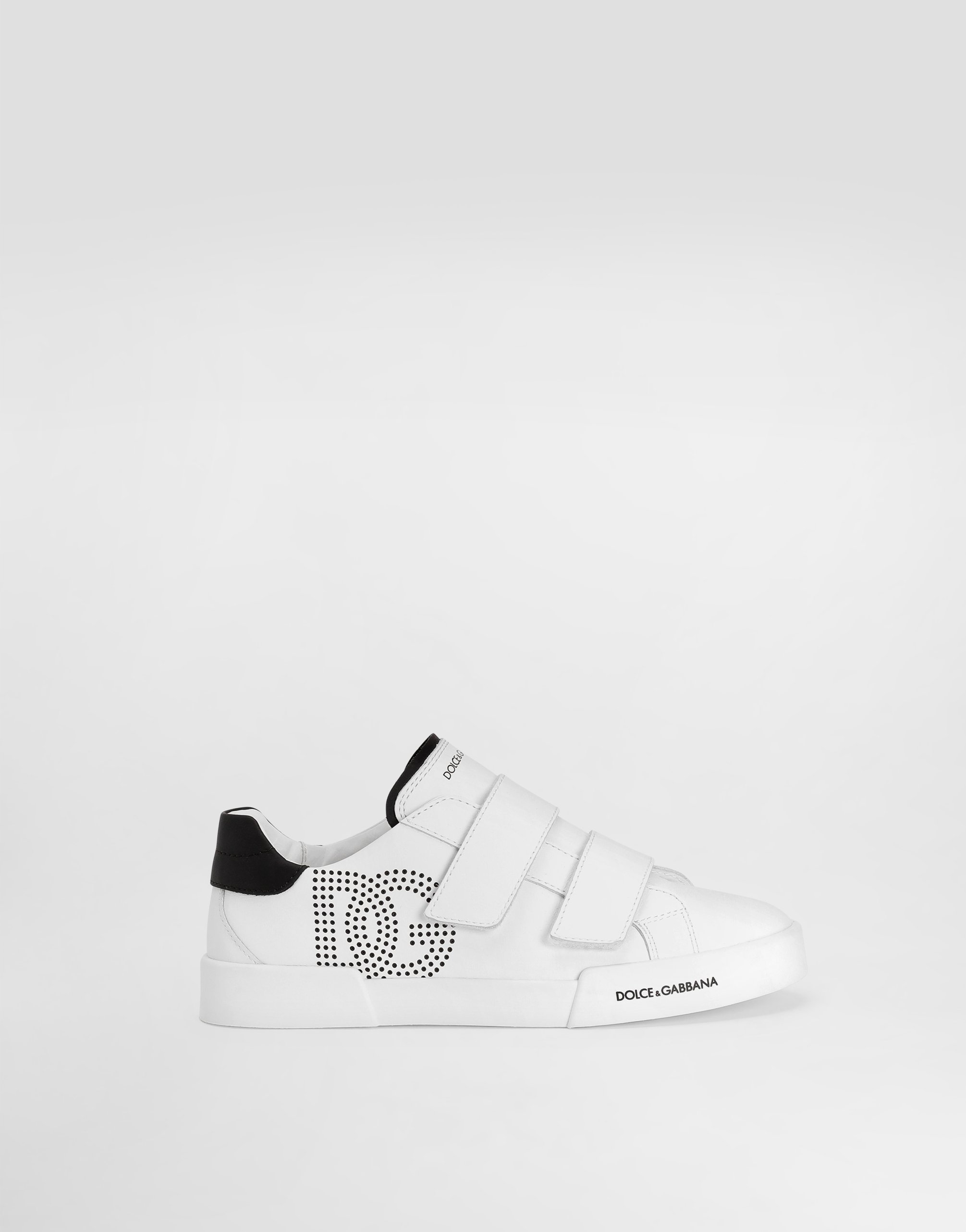 

Кроссовки из телячьей кожи наппа DOLCE & GABBANA, мультиколор