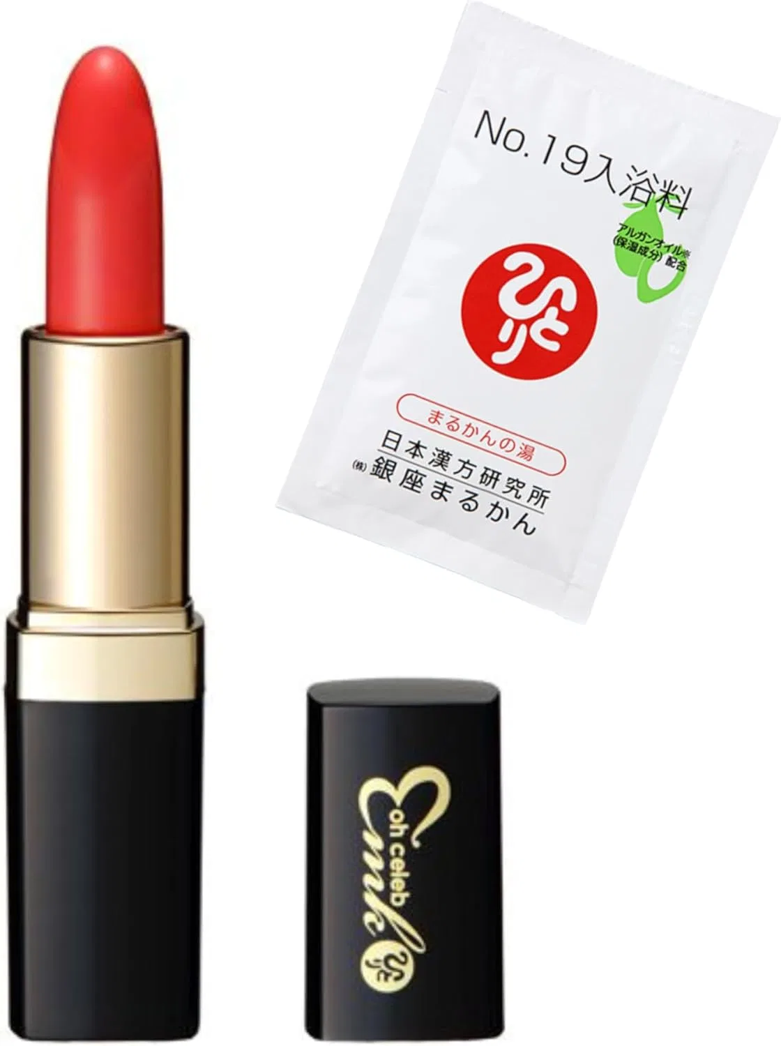 Губная помада Glossy Pink Ginza Marukan 1 шт 19 г