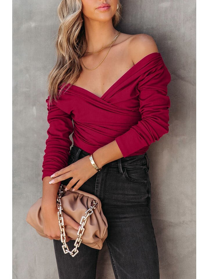 

Блуза Milan Kiss Bluse, бордо