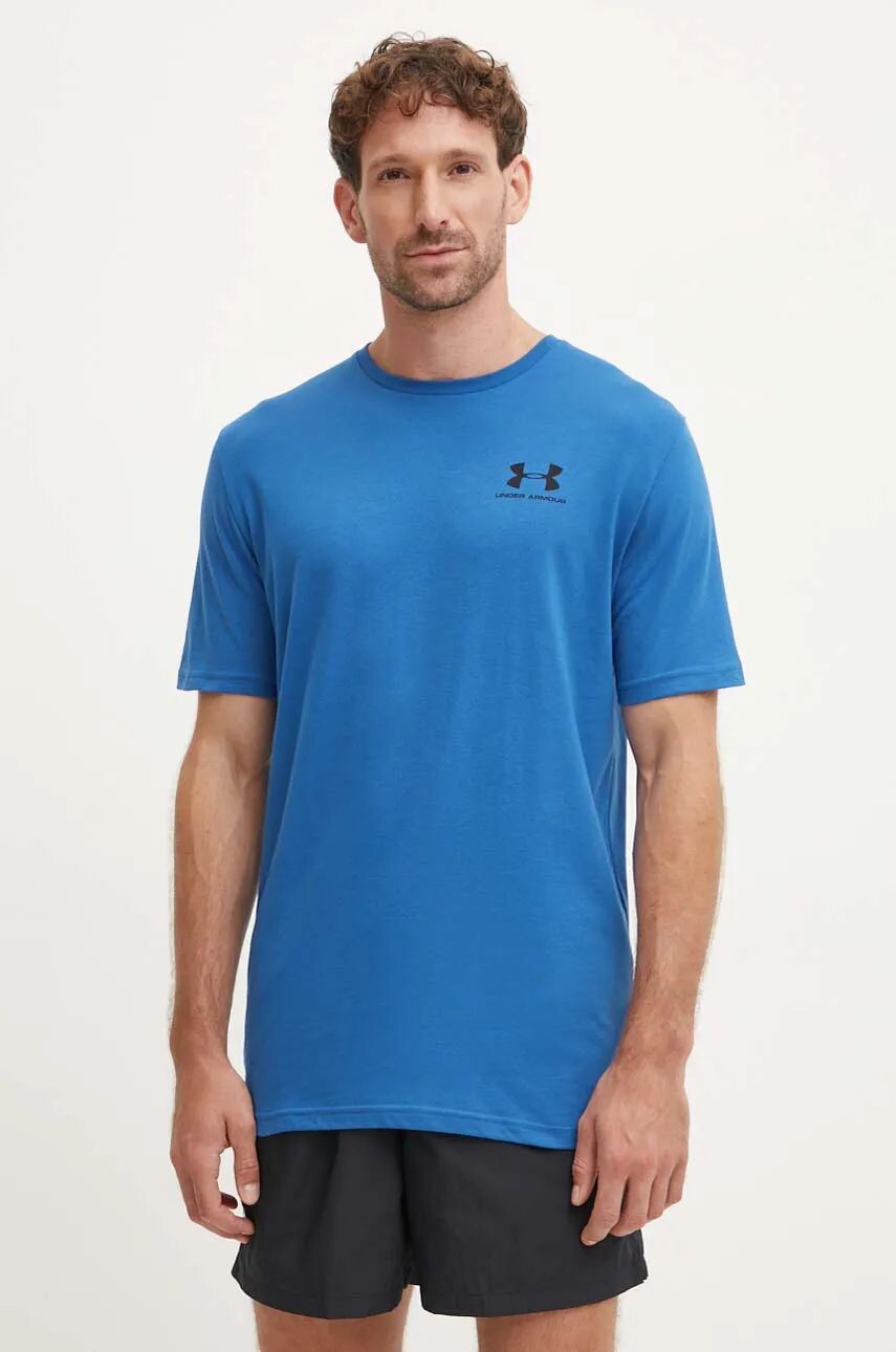 

Футболка Under Armour SPORTSTYLE LEFT CHEST, темно-синий