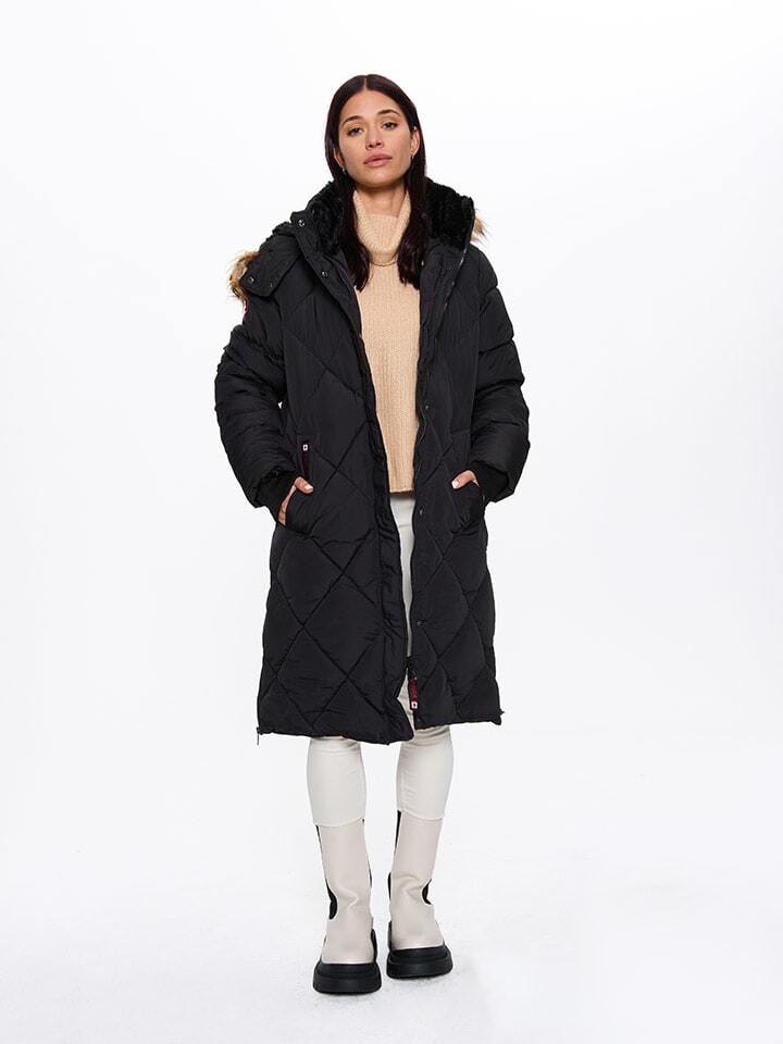 

Пуховик CANADA weather gear Wintermantel, черный