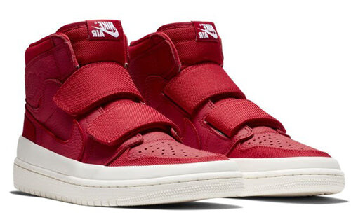 Кроссовки Air Jordan 1 Retro Hi Double Strap 'Gym Red', белый — фото 4