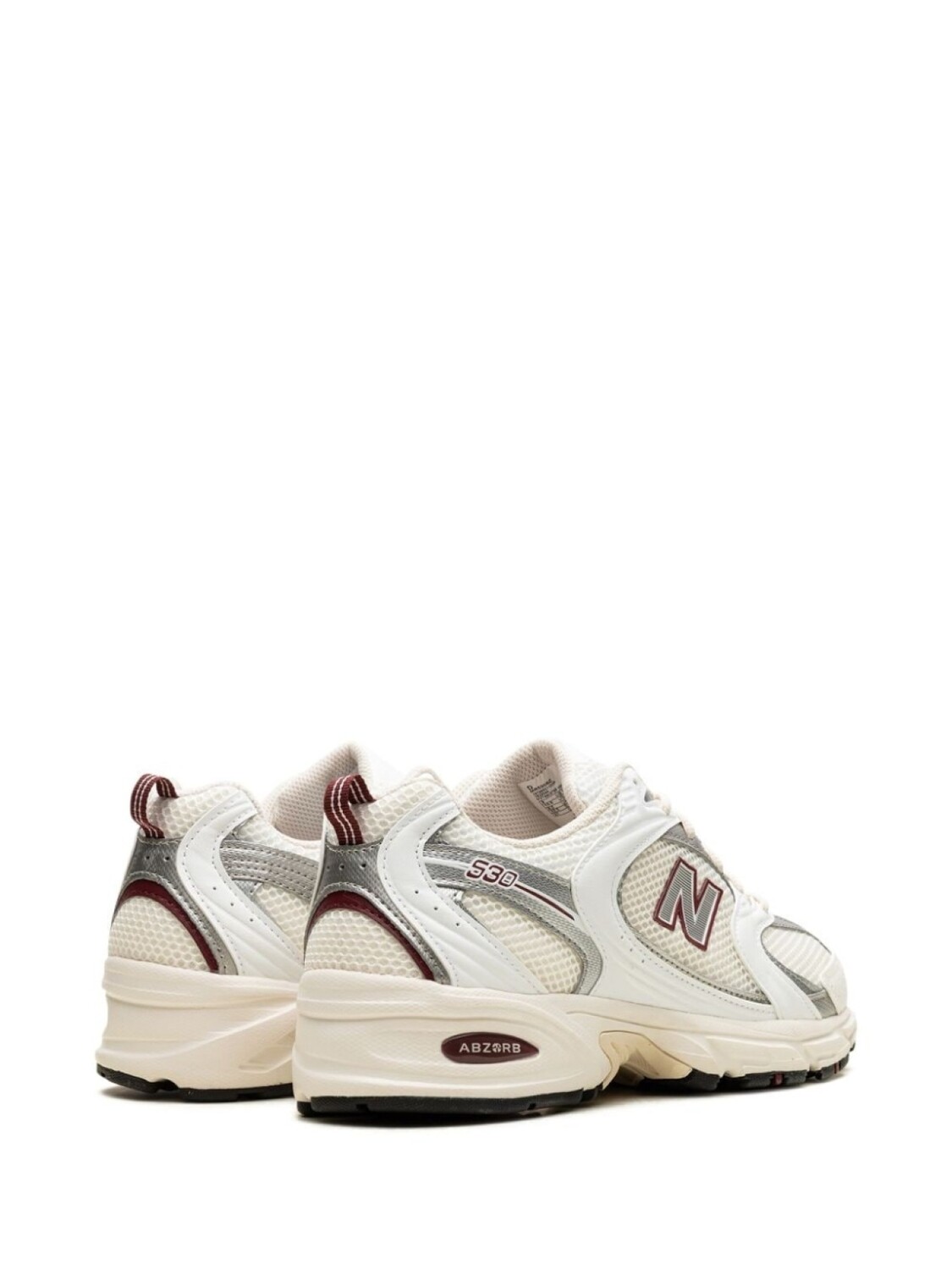 Кроссовки New Balance 530 Sea Salt / Mercury Red (нейтральная гамма) — фото 3