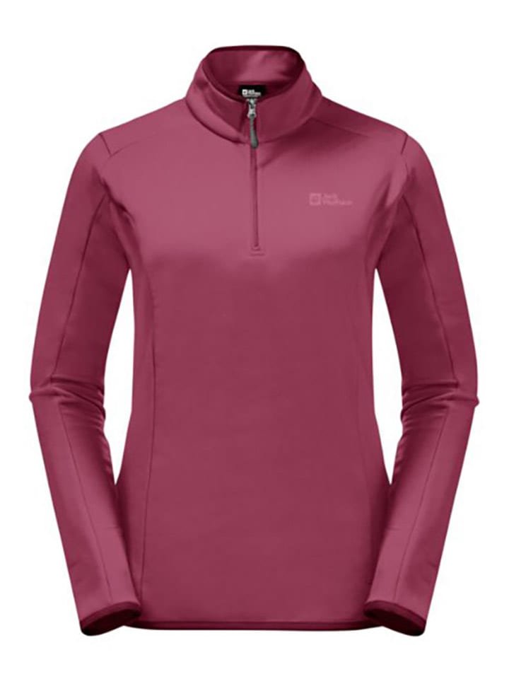 

Функциональный лонгслив Jack Wolfskin, цвет beere