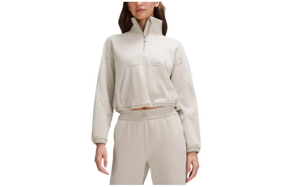 

Женская толстовка Softstreme Brushed Half Zip Lululemon, Adaptive Pink/Adaptive Pink