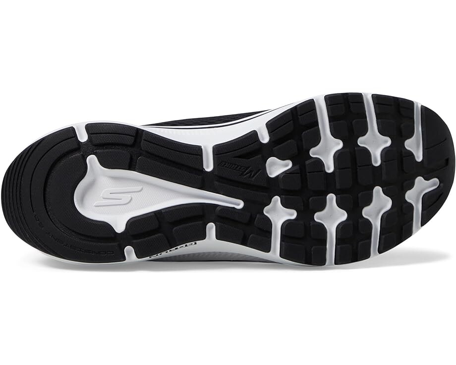 Кроссовки SKECHERS Go Run Consistent 2.0 - Empower Hands Free Slip-Ins, цвет Black/White — фото 3
