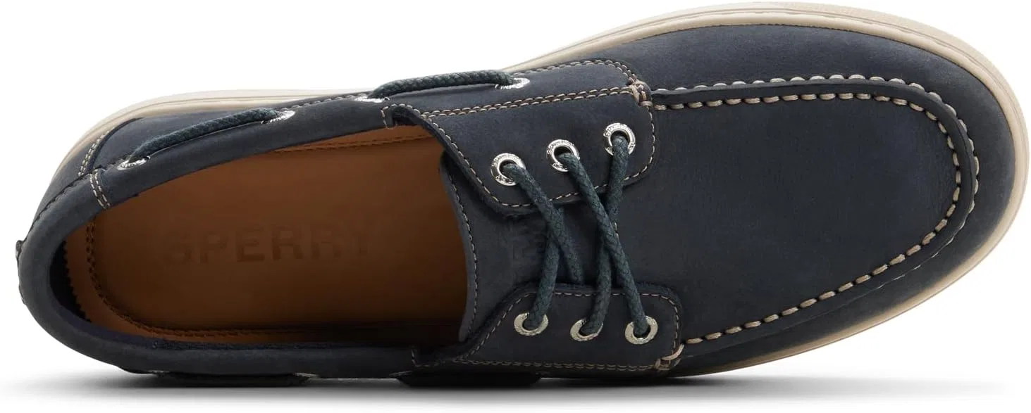 Мокасины Sperry Como Moc Leather, Navy — фото 4