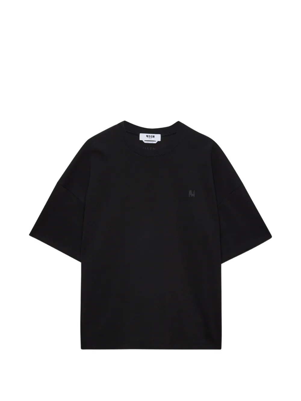 

Футболка с логотипом Msgm, черный