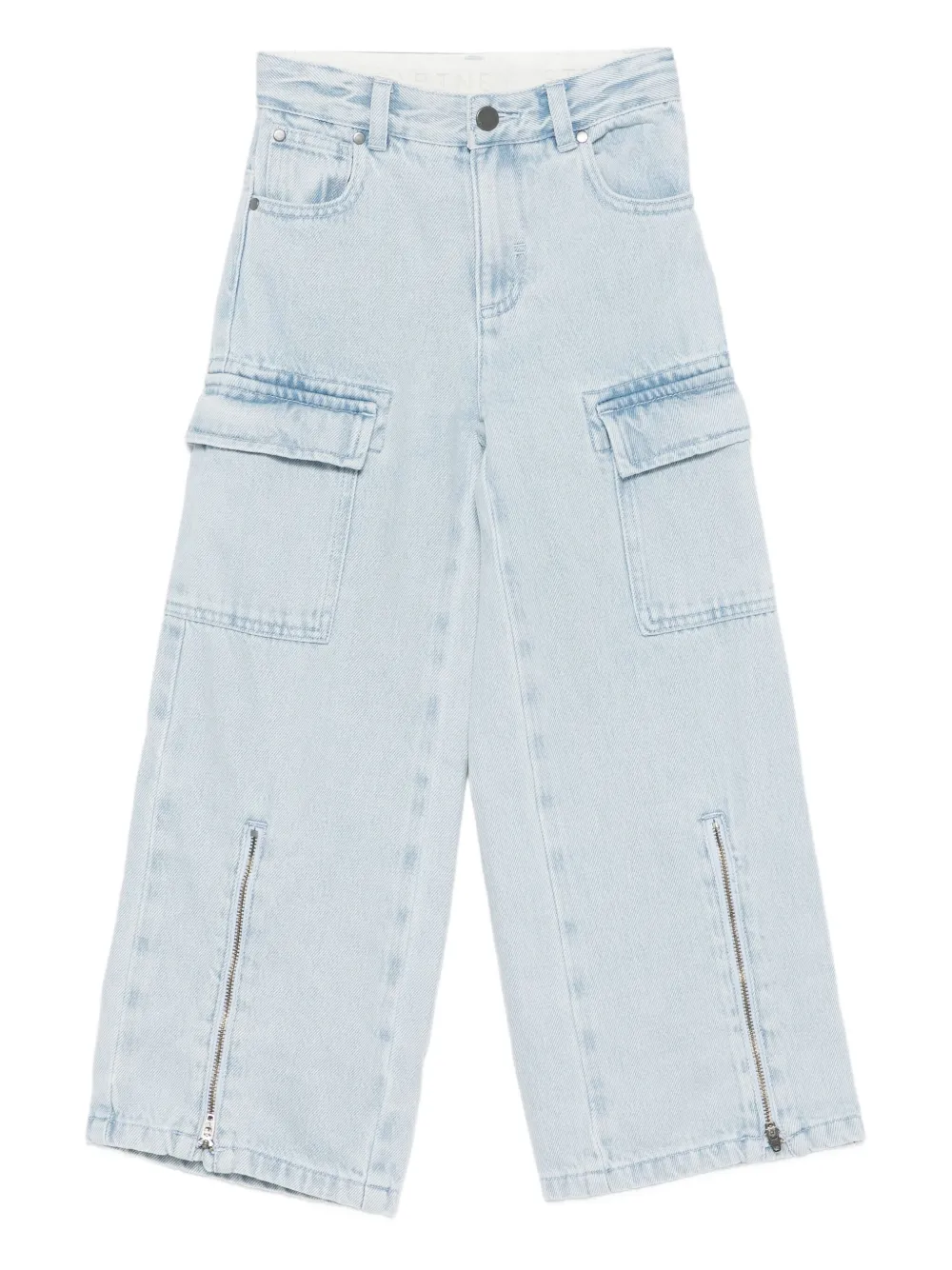 

Брюки карго с молниями Stella McCartney Kids, синий