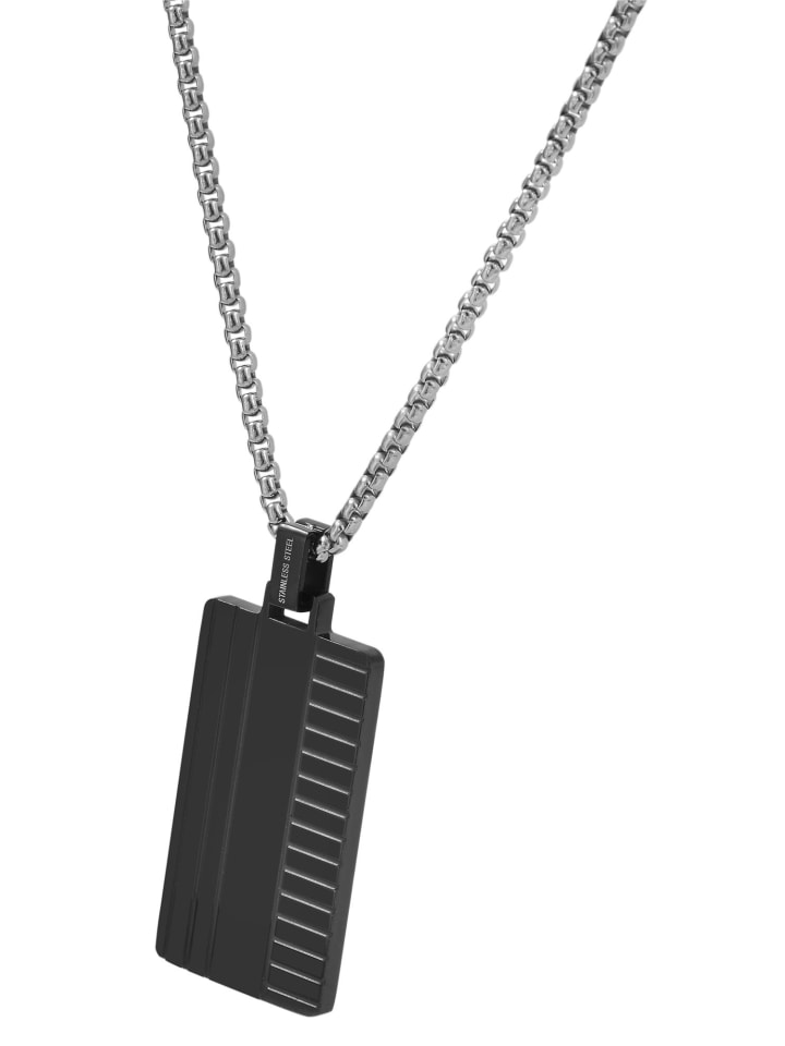 

Adeliás Подвеска унисекс из нержавеющей стали, черная