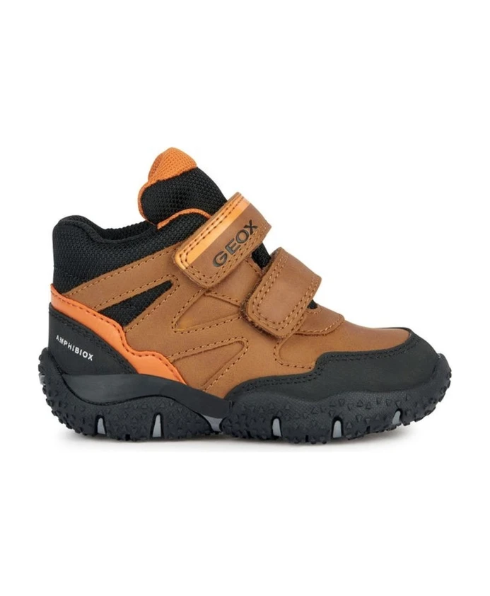 

Балтийские детские сапоги Geox, коричневый