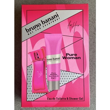 

Bruno Banani Pure Woman Gift Set Eau de Toilette 30ml + Shower Gel 50ml