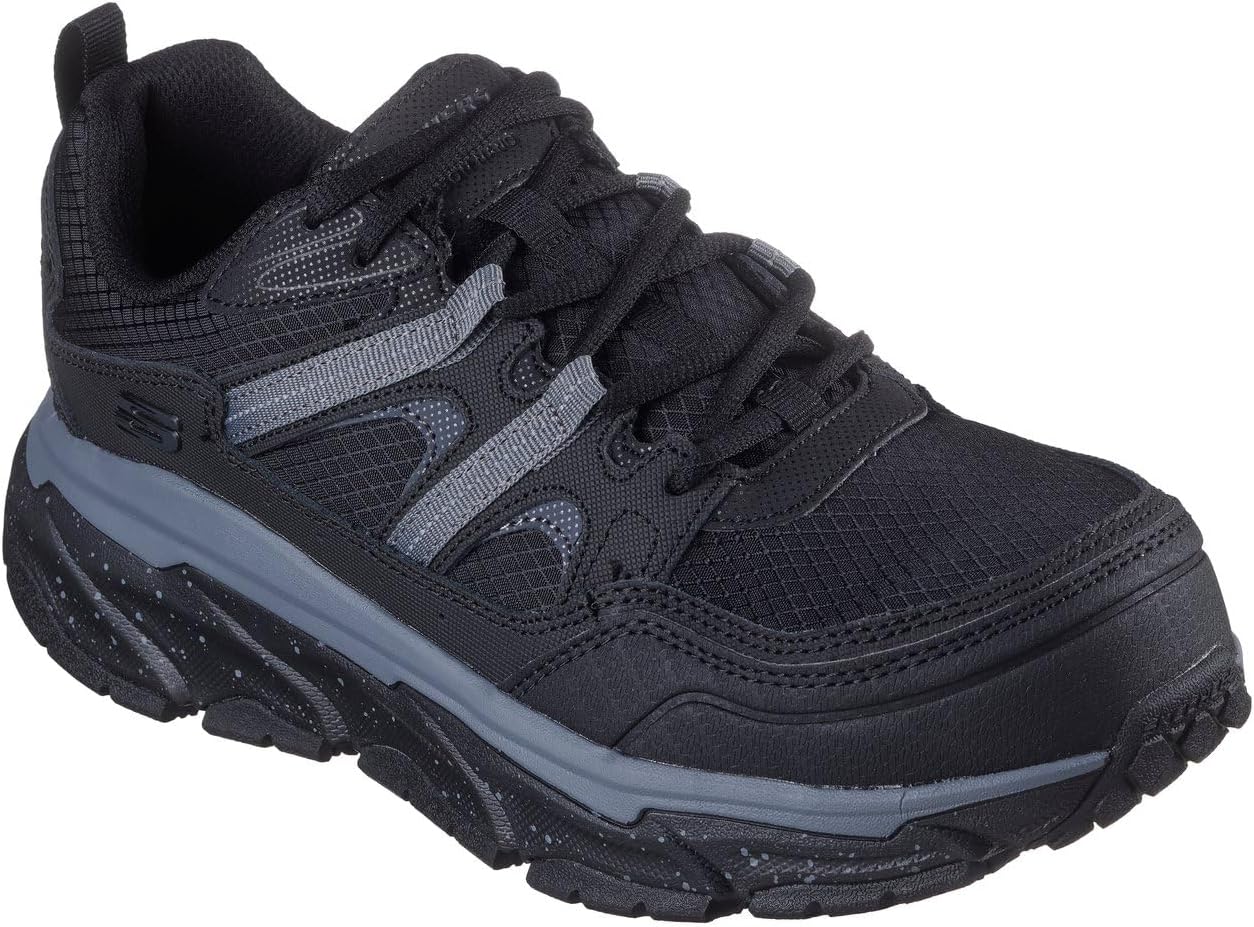 

Мужские кроссовки Skechers D'lux Journey SR с защитным носком из углеродного наноматериала, Bkgy