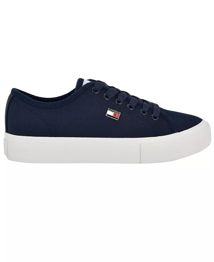Женские кроссовки Aressa Flag на шнуровке Tommy Hilfiger, синий — фото 2