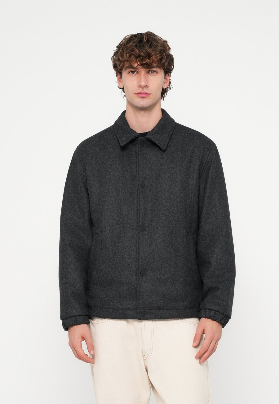 

Пальто HUGO BAKS, Medium Grey/Grey