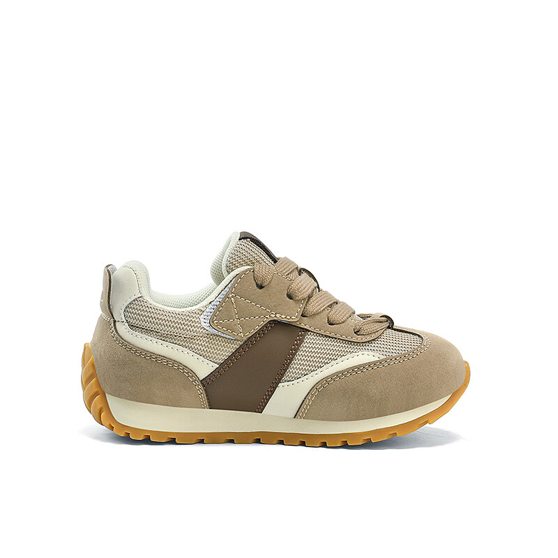 Кроссовки Jeep Kids Lifestyle Shoes Kids Low-top Off-white Brown, коричневый — фото 2