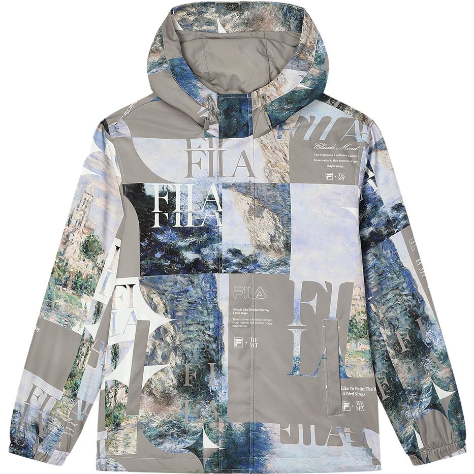 

FILA Куртка унисекс с принтом по всей поверхности, All Over Print