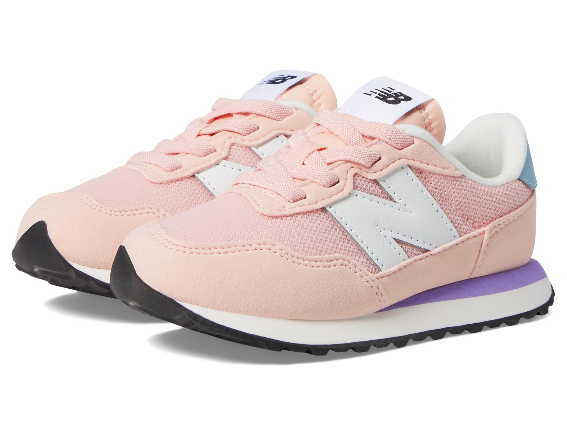 

Кроссовки New Balance Kids 237 Bungee Lace, цвет Pink/Violet Crush