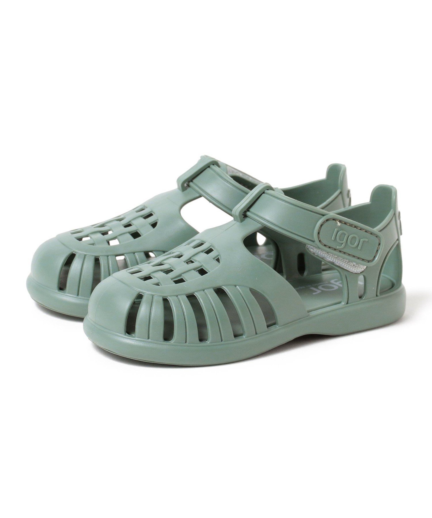 Igor / TOBBY Сандалии SOLID (11-18см) Kodomo Beams, 384_NUEVO_VERDE
