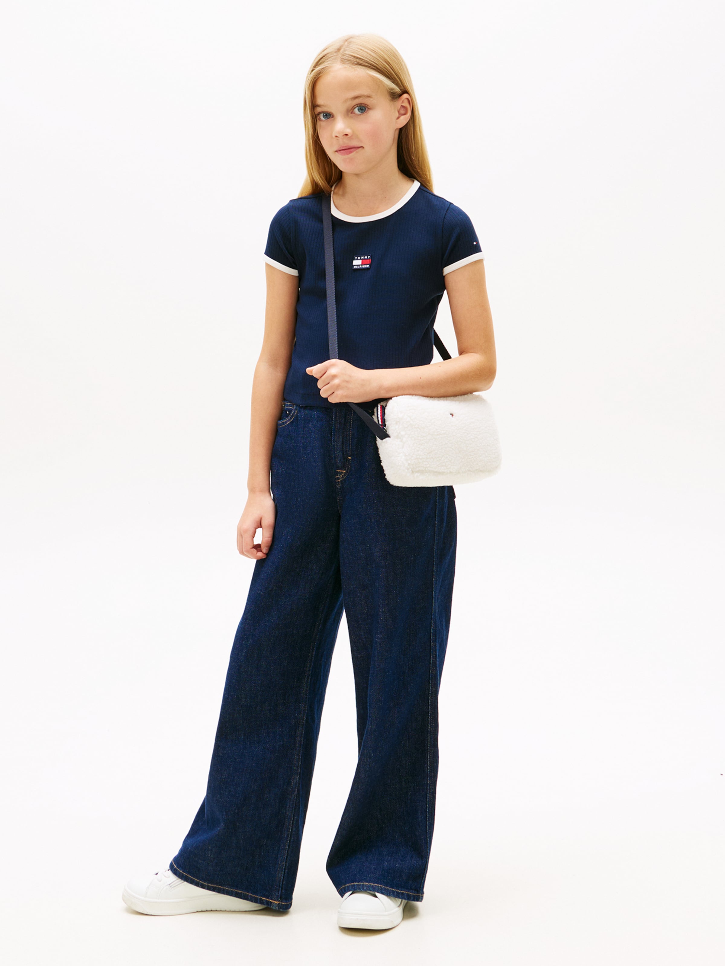 TOMMY HILFIGER Футболка 'HERITAGE' в цвете Navy — фото 4
