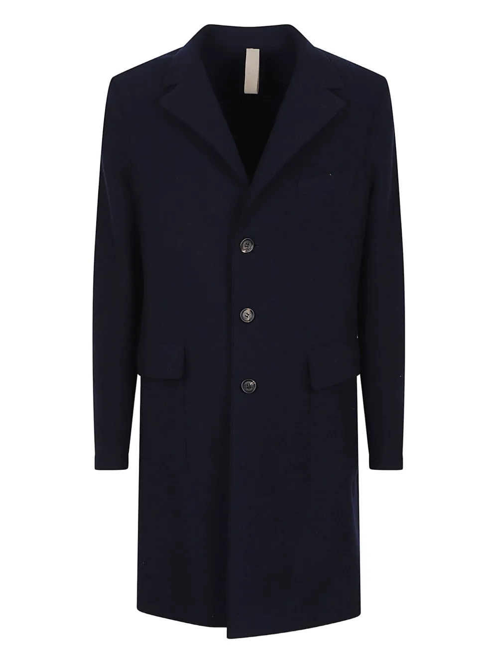 

Однобортное пальто Eleventy, синий