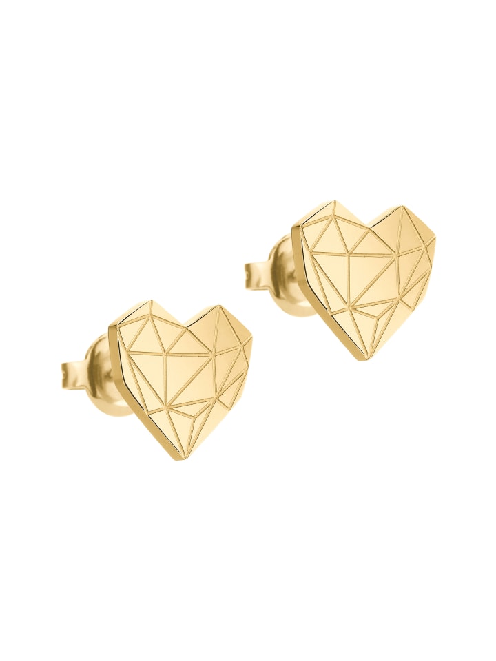 

LIEBESKIND BERLIN Серьги «Разбитое сердце» из золота