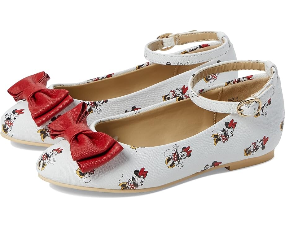 

Балетки Janie and Jack Minnie Mouse Bow Flat, цвет Multicolor