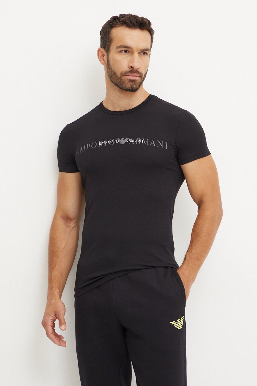 

Футболка для отдыха Emporio Armani Underwear, черный