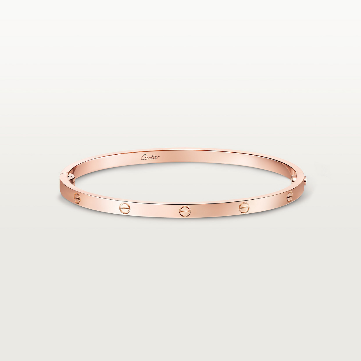 

Браслет Cartier Bracelet LOVE, маленькая модель, розовое золото