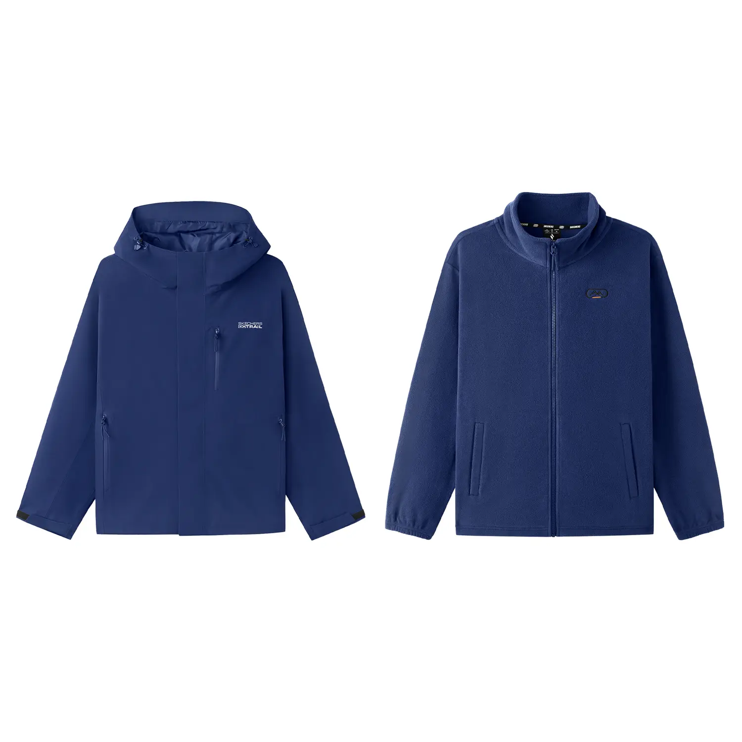 

Ветровка с водоотталкивающим покрытием мужская Skechers, синий