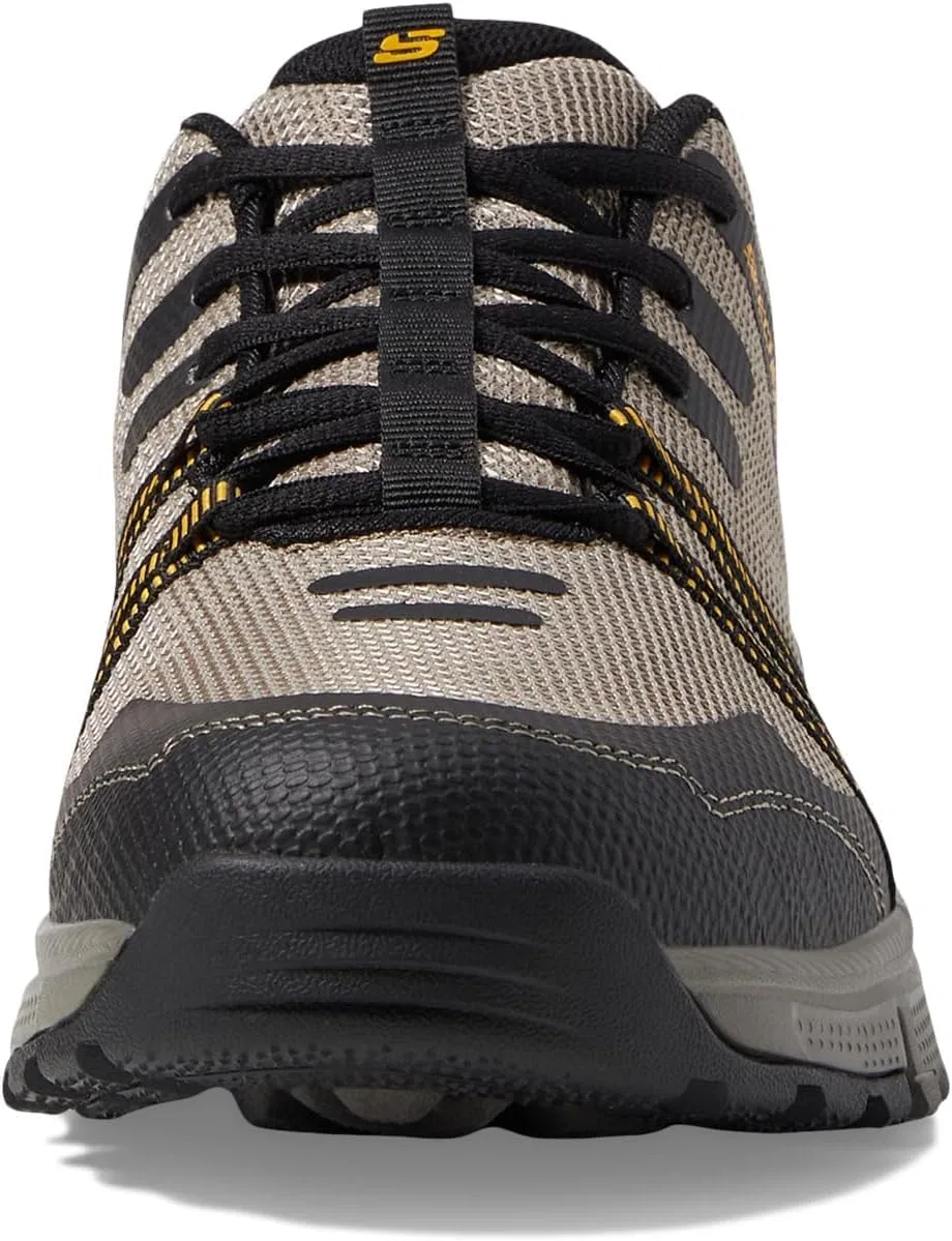 Мужские кроссовки Skechers Summits в Twin Bridges, Tan Synthetic Textile Black Trim — фото 3