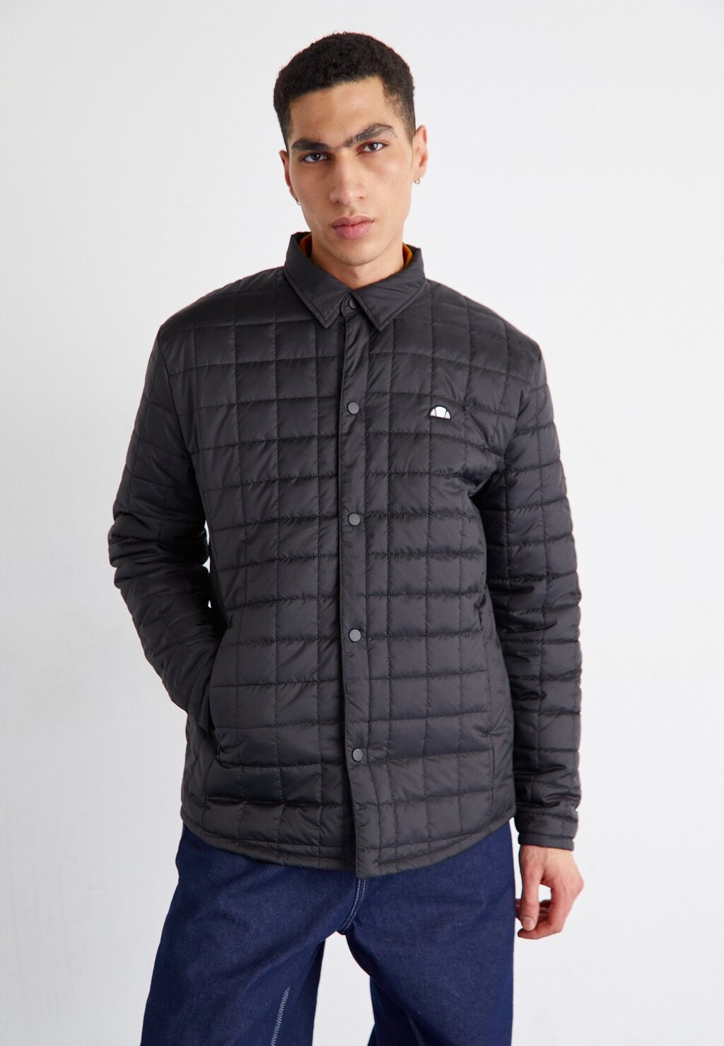 

Куртка межсезонная Kerzo Overshirt Ellesse, черный
