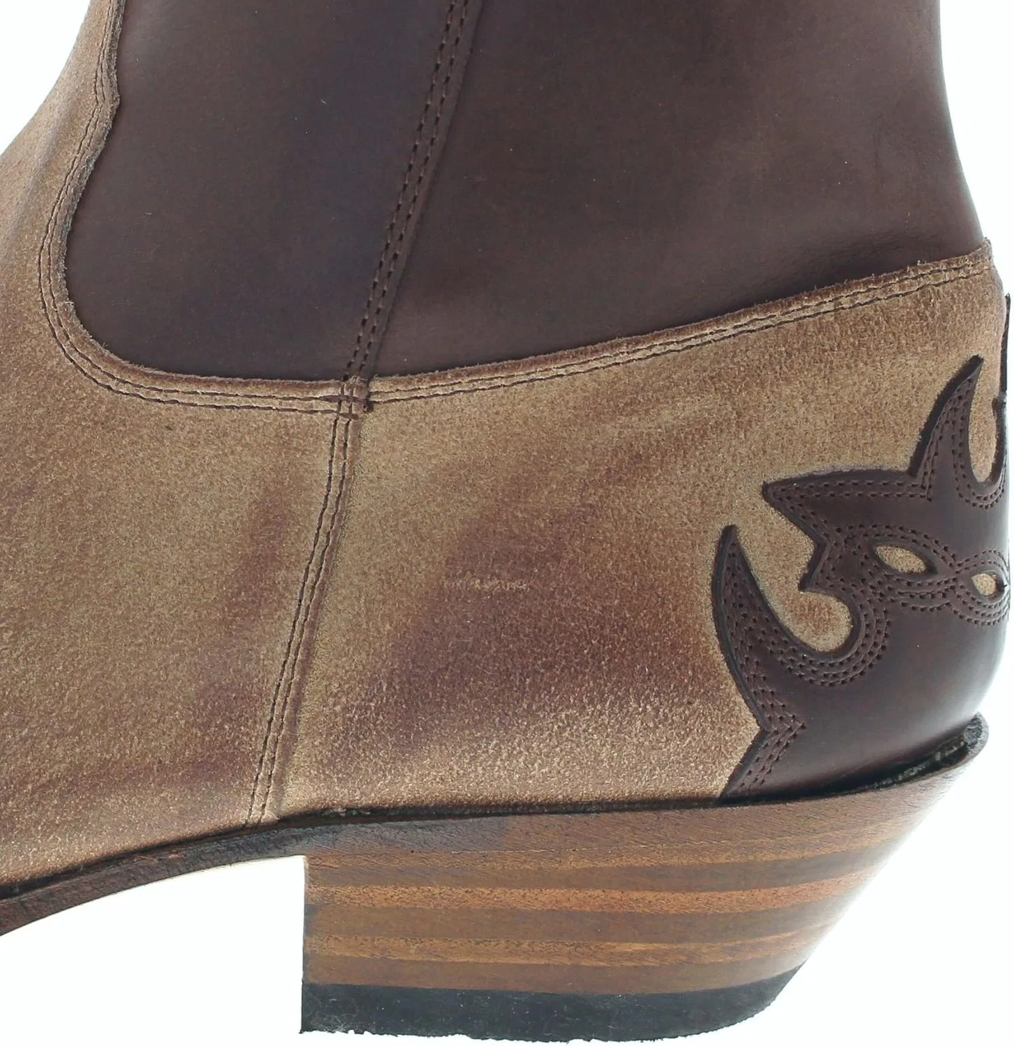 FB Fashion Boots Ботинки Sendra 14379 Samuel Chocolate Firenze Lederstiefeletten für Herren Braun Westernstiefelette — фото 4