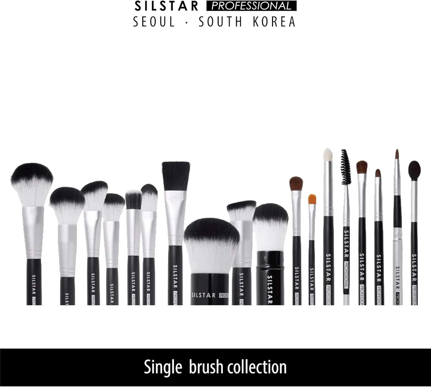 Кисть для теней Silstar Professional, черная — фото 3