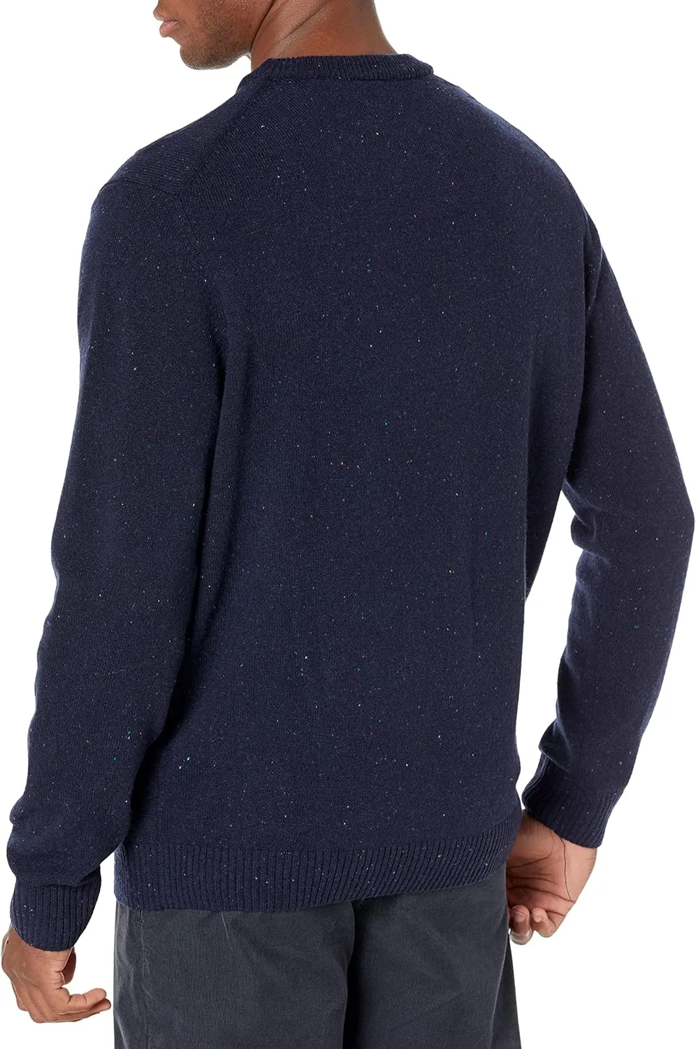 Свитер Lacoste мужской Regular Fit из шерстяного джерси в крапинку, Neps Marine — фото 2