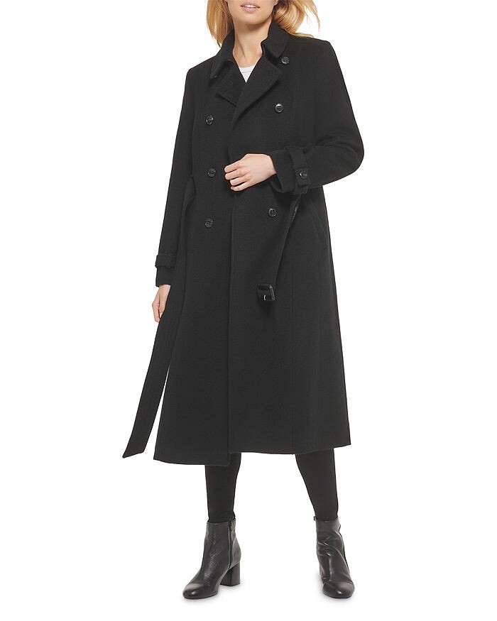 

Тренч Cole Haan, черный