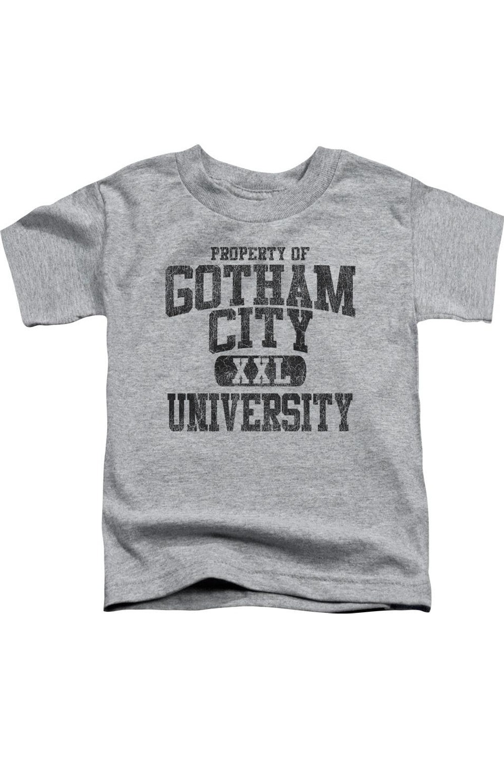 

Футболка с коротким рукавом для детей Batman Property Of GCU Gildan, Athletic Heather
