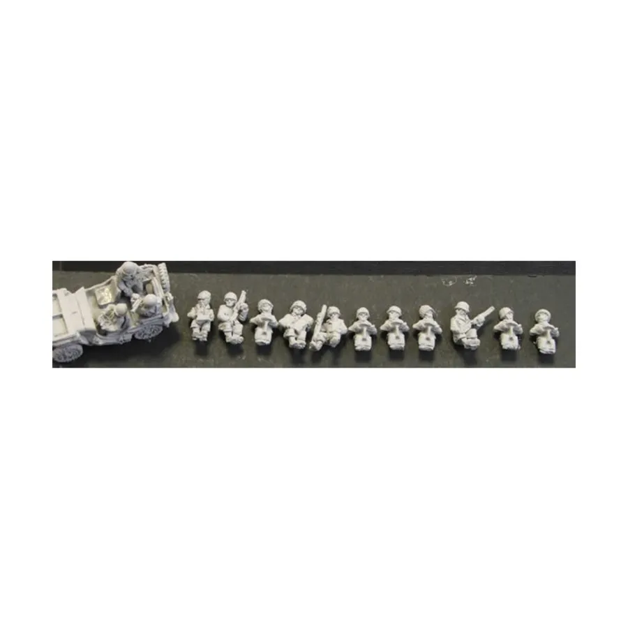 

Джип Экипаж, WWII Command Decision Miniatures - United States - Infantry (15mm) (Old Glory)