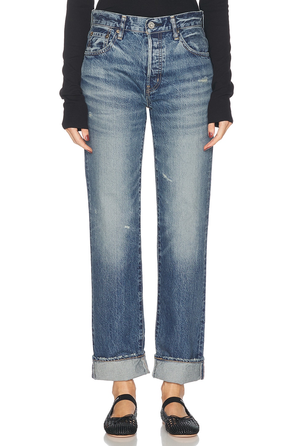 

Джинсы Aquebogue Straight Moussy Vintage, Blue