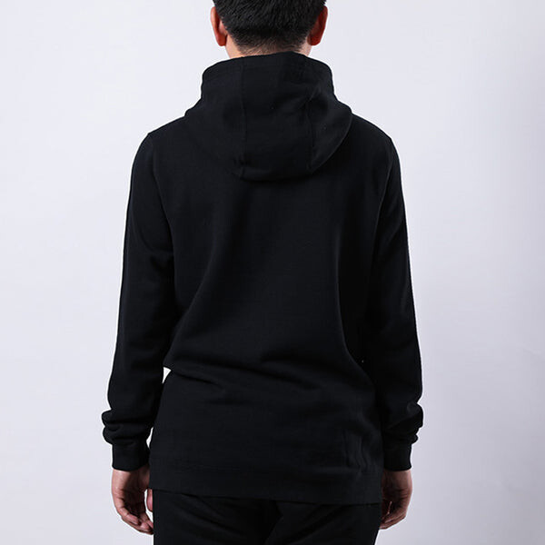 Толстовка beijing printing hooded drawstring black Nike, черный — фото 4