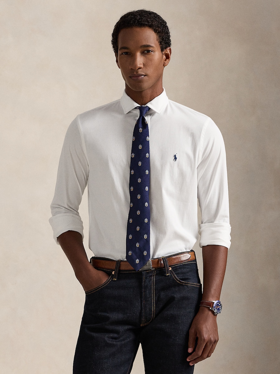 Рубашка на пуговицах классического кроя Polo Ralph Lauren, белый — фото 2