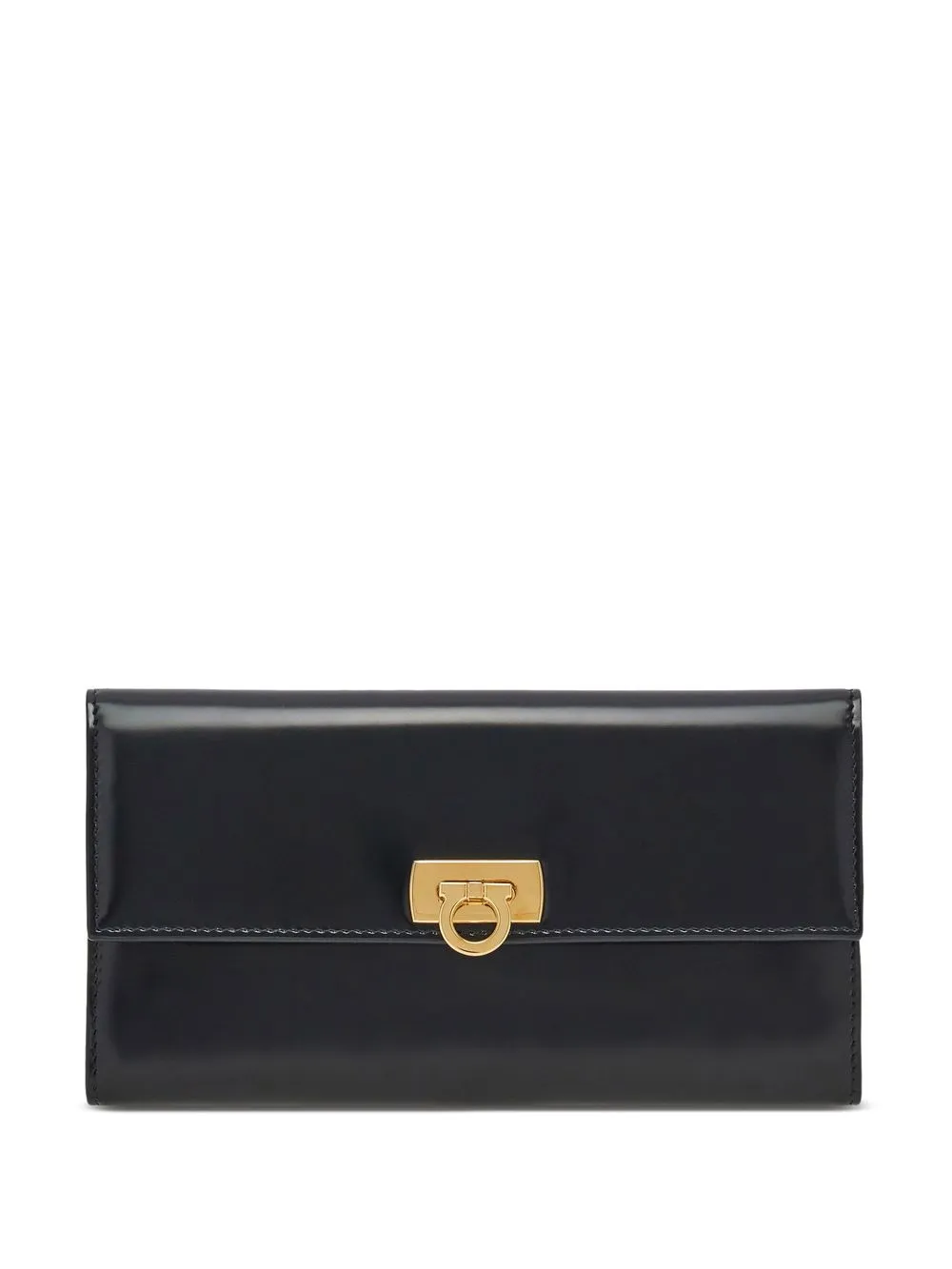 

Кошелек с декором Gancini Ferragamo, черный